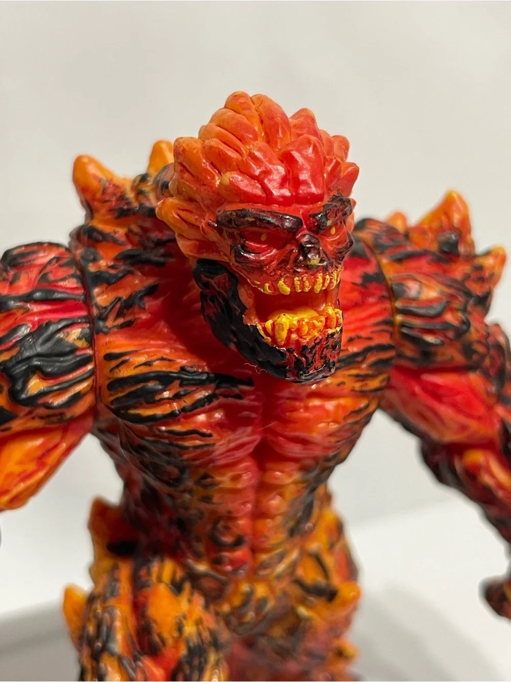 4.5” Schleich Eldrador Creatures Lava Golem figurine (#42447) Excellent Conditio